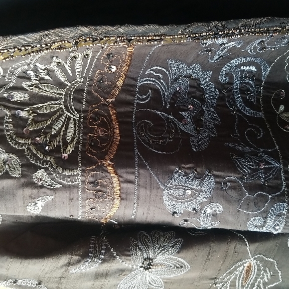 Chico's, silk embellished jacket in Size 1 - Picture 2 of 5